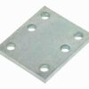 4" Zinc Plated Adjustable Drop Plate