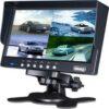 Wired 4 camera system with 7” monitor